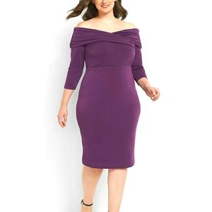 NWT Off-the-shoulder dress